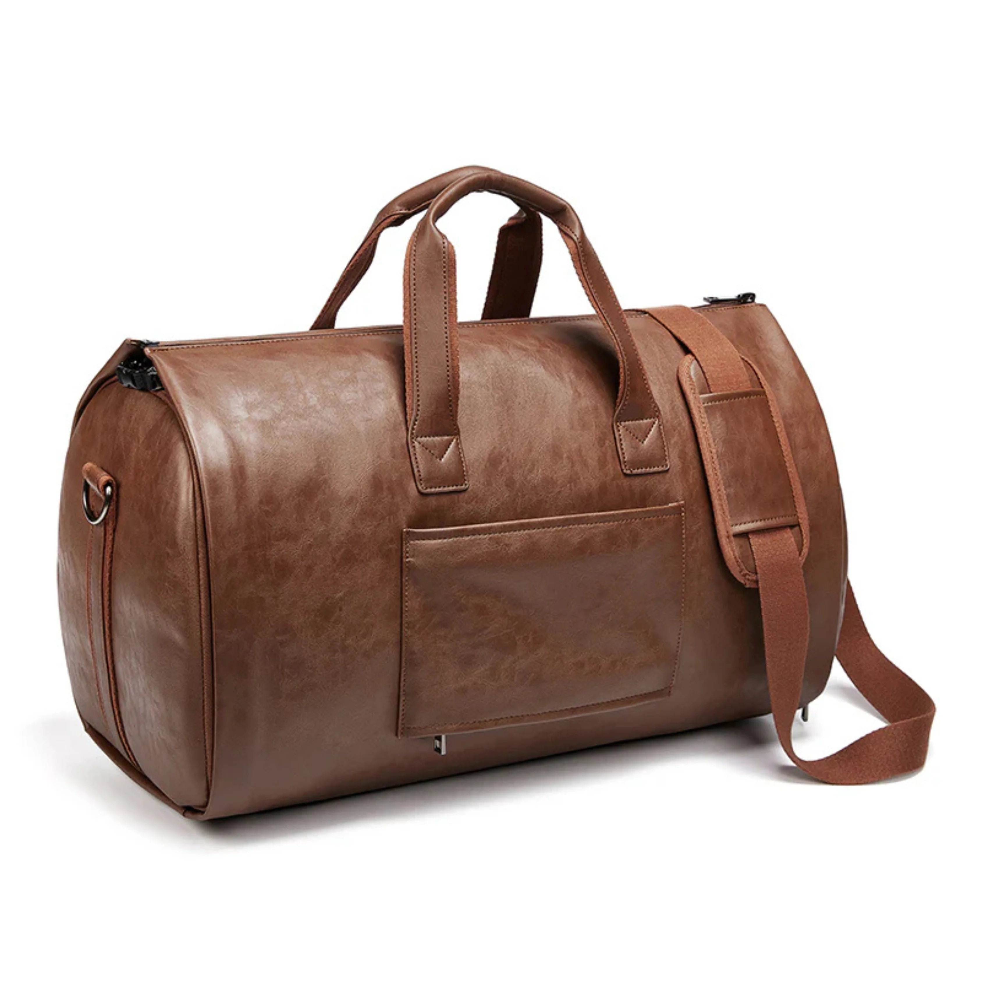 Leather Duffel Bag - Image 15